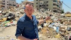 Defiance in Beirut's Hezbollah stronghold during fragile ceasefire