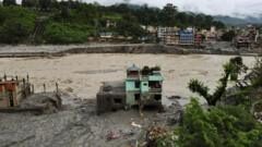 Briton among 119 rescued in Nepal after deadly floods, army says